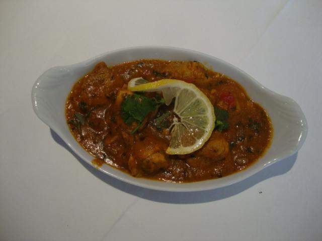 Poisson et crevettes Paris
